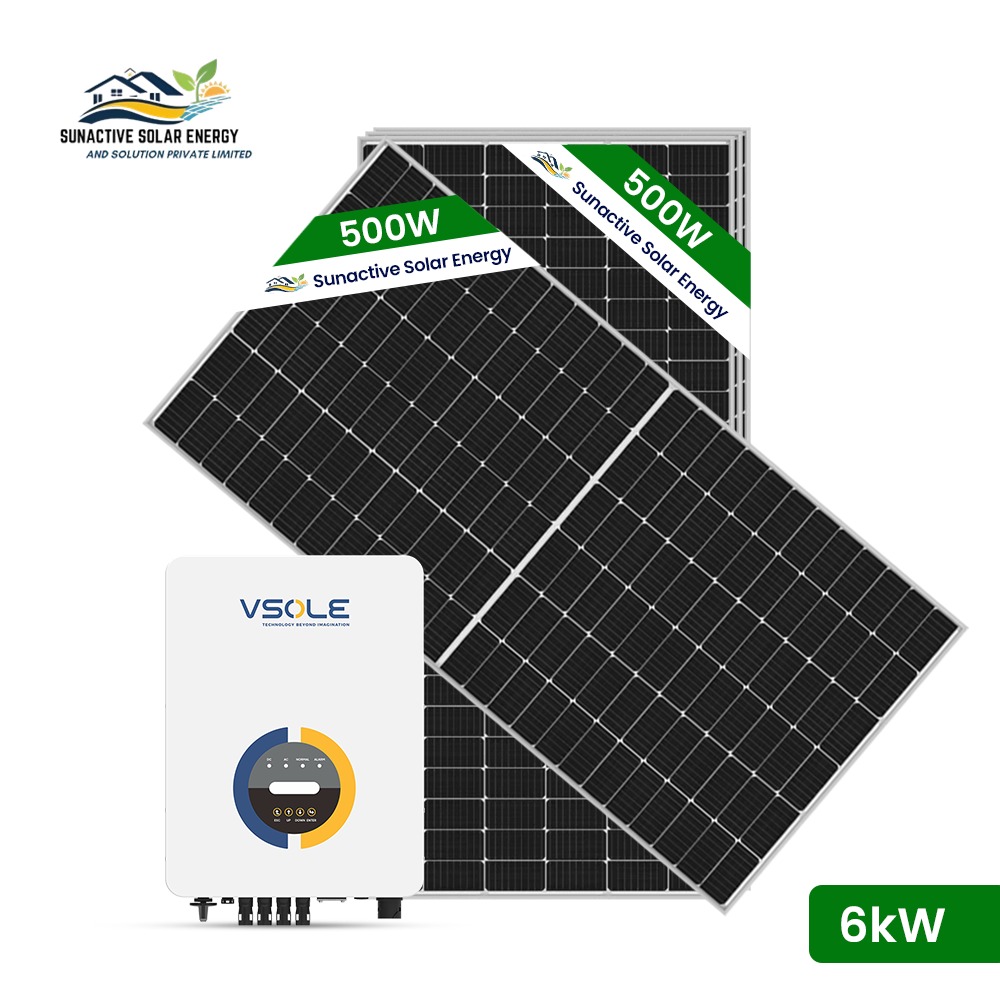 6KW On Grid Solar System