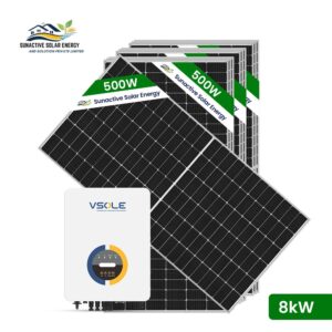8KV On Grid Solar System