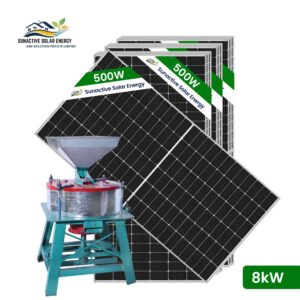 8KV Solar Atta Chakki
